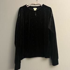 NWOT Crewcuts Velour Top